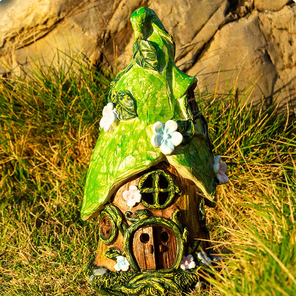 

Garden Decor Large Statues Flower Resin Decorations Tree House Sculptures