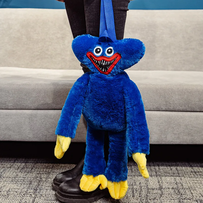 

Huggy Backpack Plush Purse Set Poppy Playtime Game Hague Vagi Toys Kissy Missy Poppy Stuffed Doll For Children Kids Adult Gifts