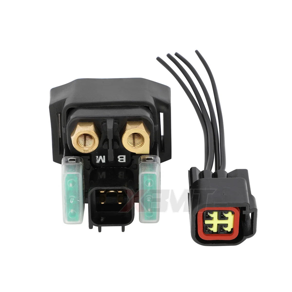 

Motorcycle Electrical Starter Solenoid Relay w/Plug For Suzuki VL800 DL1000 GSX600F SV650 SV650S SV1000 SV1000S AN400 2003-2009