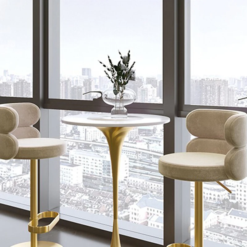 Высокие скандинавские высокие барные стулья кухонная стойка для столовой