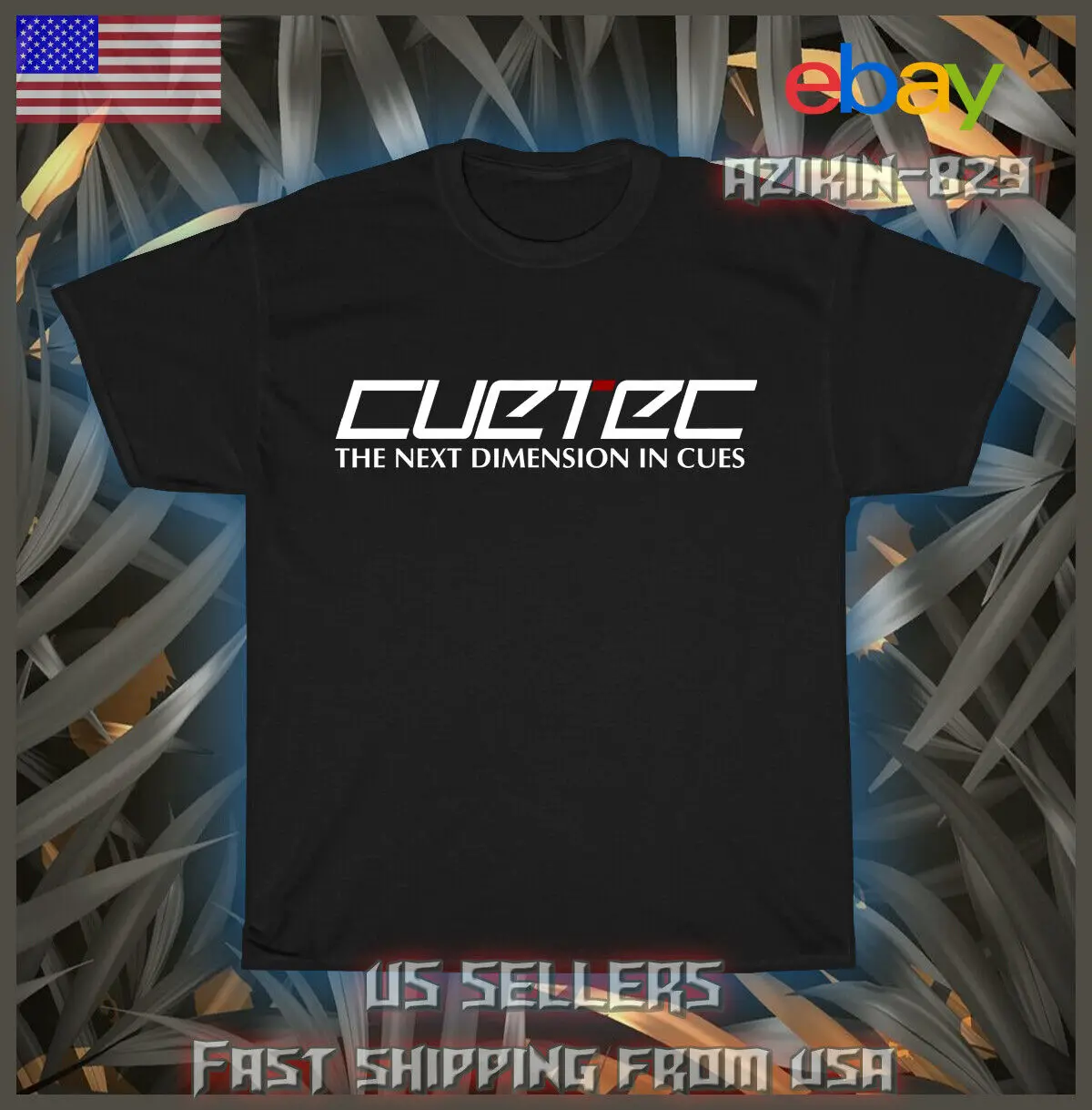 Новинка футболка CUETEC следующий размер В символе логотип американский Футболка