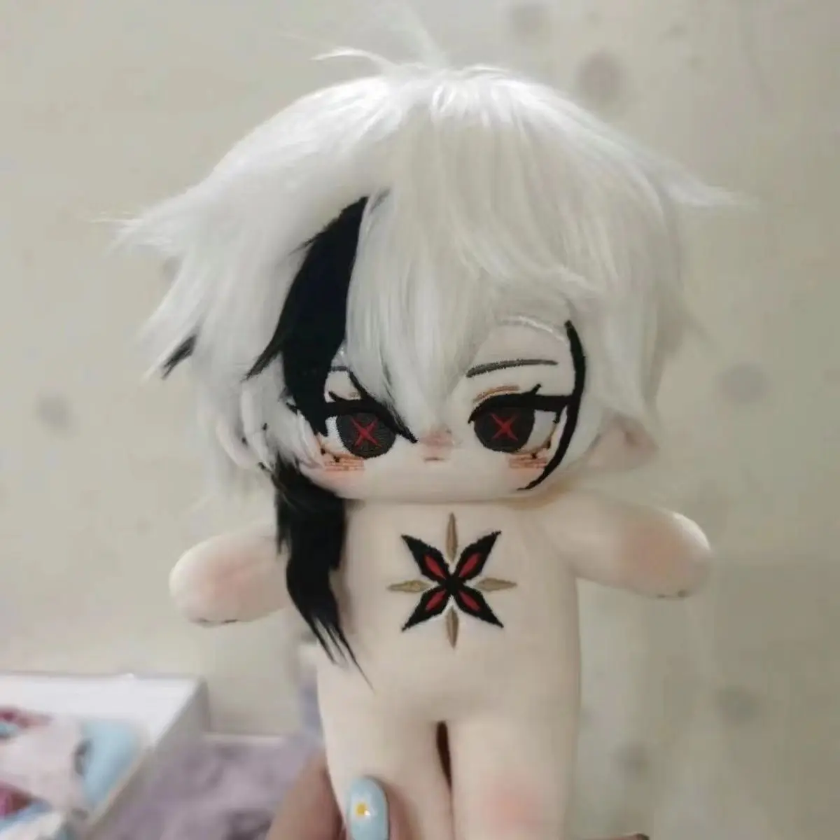 Аниме игра Genshin Impact Kawaii плюшевые игрушки Arlecchino косплей плюшевая кукла тело со