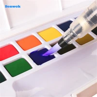 3 pcs portable markers paint brush water color refillable art marker tap water paint brush calligraphy drawing painting pen