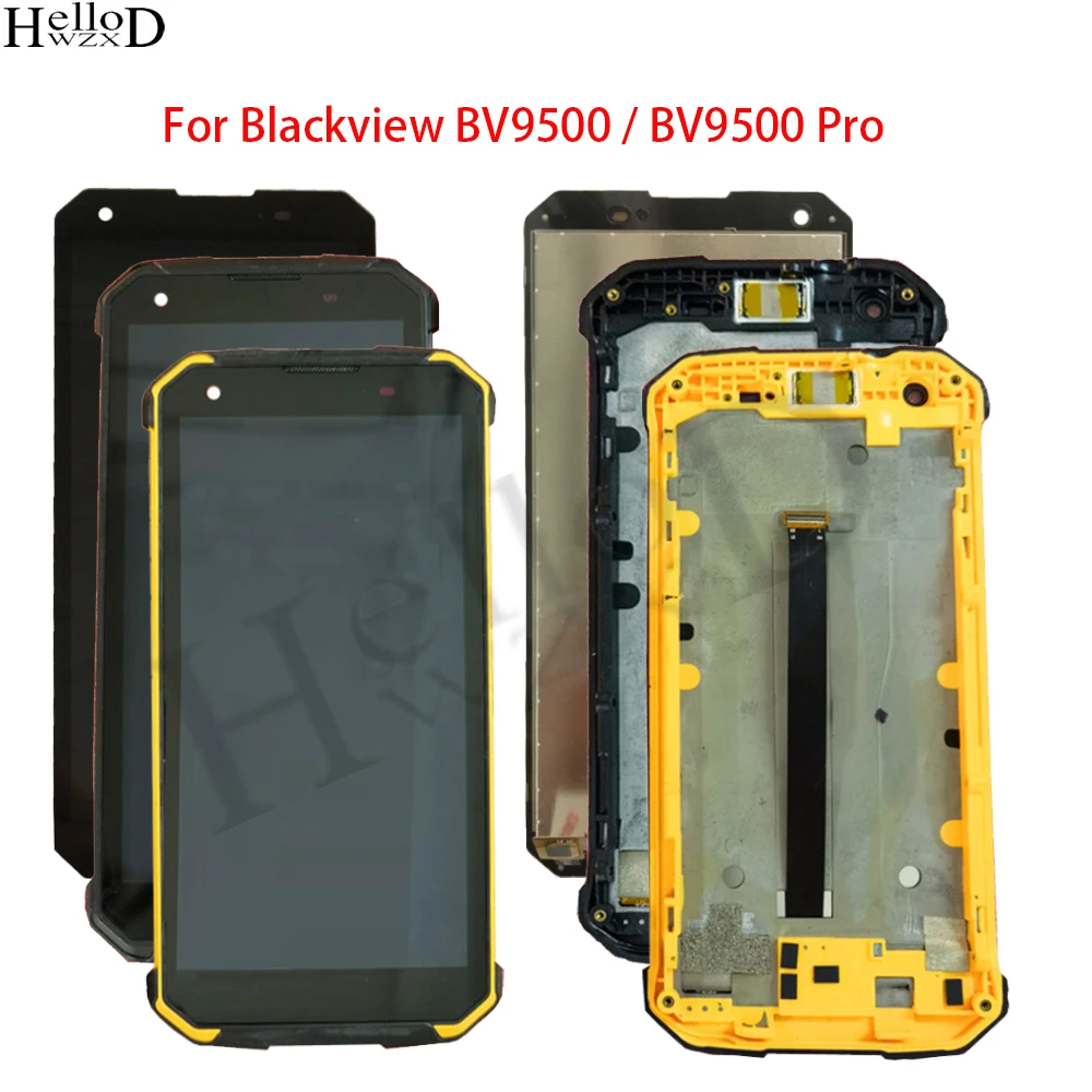 

LCD Screen For Blackview BV9500 BV9500 Pro LCD Display Touch Screen Digitizer Accessories Assembly Repair Tools