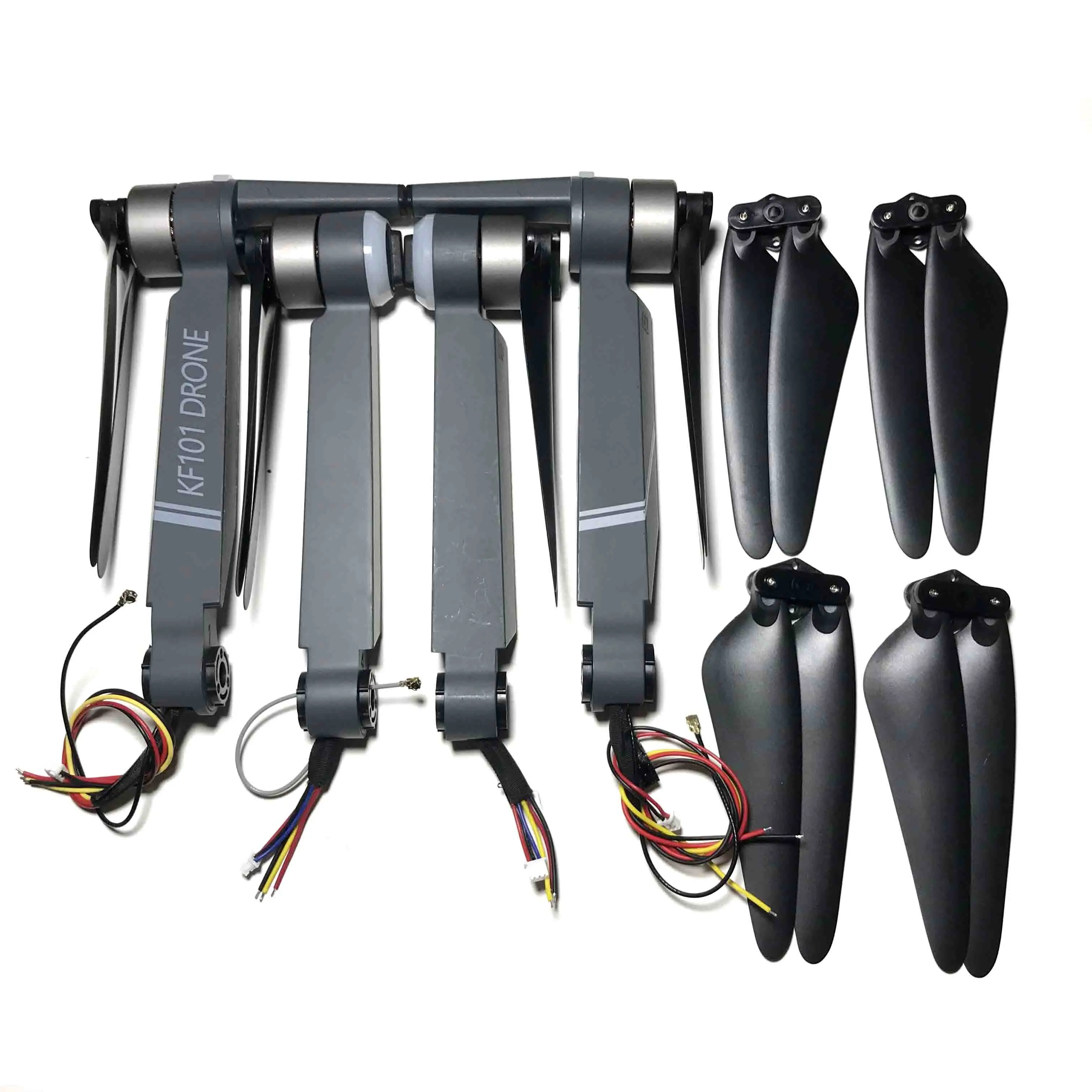 

Full Set Front Rear AB Motor Arm With Folding Propeller + 4PCS Blades Accessories for KF101 Foldable Drone RC Quadcopter
