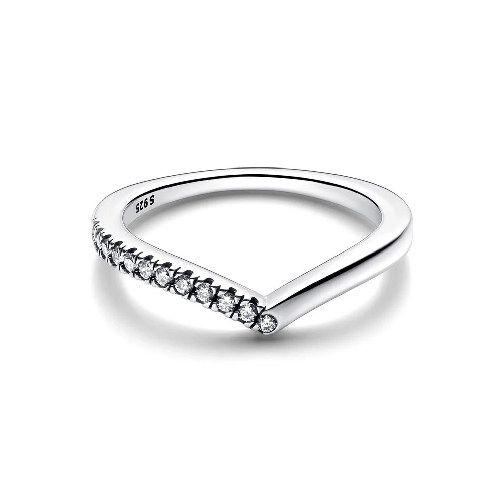 Pandora-Bague de souhait intemporelle en argent 925 pour femme, bijoux fantaisie, cadeau d'anniversaire 2