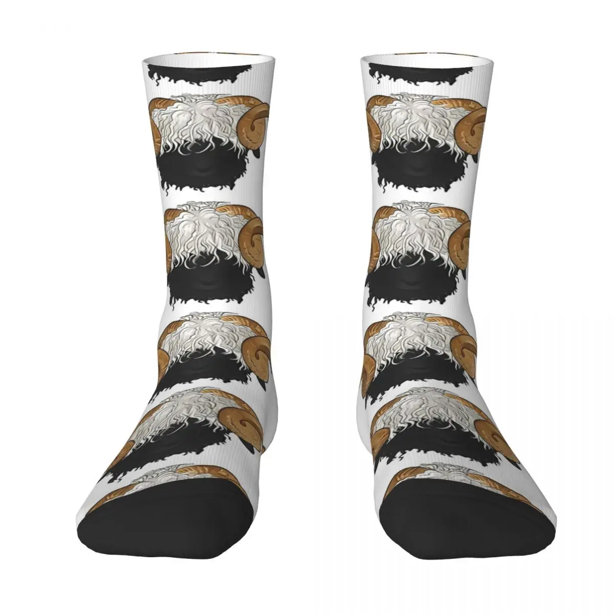 

Valais Blacknose Sheep Sock Socks Men Women Polyester Stockings Customizable Hip Hop