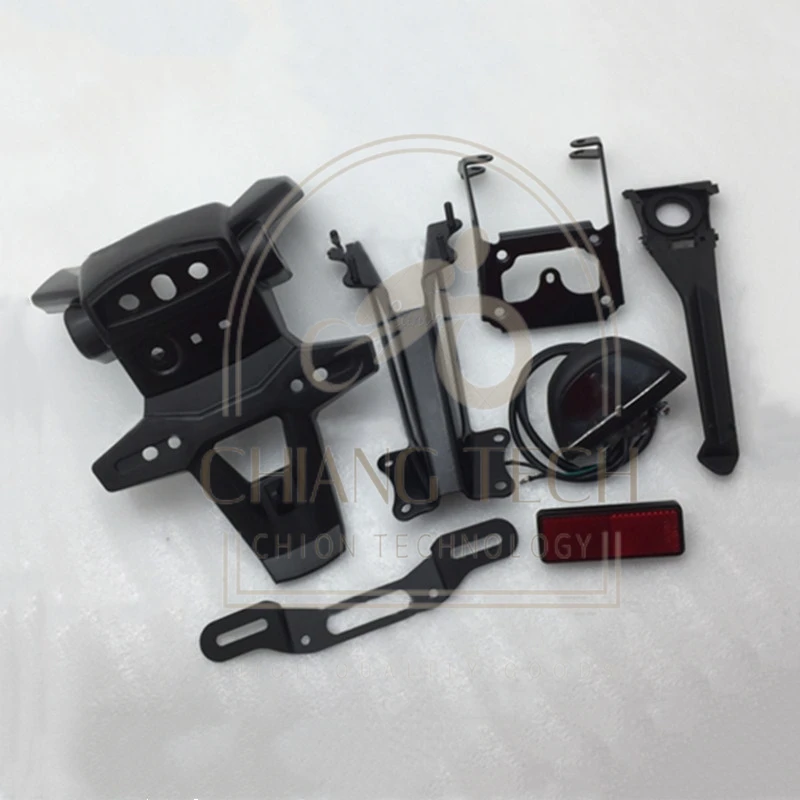 

Fit For Yamaha FZ09 MT09 Rear Mudguard Rear License Plate Frame Rear Sandboard License Plate Lamp Shell