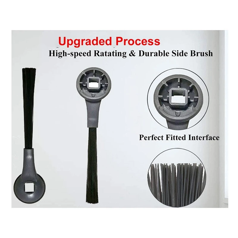 Запчасти для замены боковых щеток (6 штук) для робота-пылесоса Shark ION Robot IQ R101AE (RV1001AE), R101 (RV1001), RV1000, UR1005AE и др.