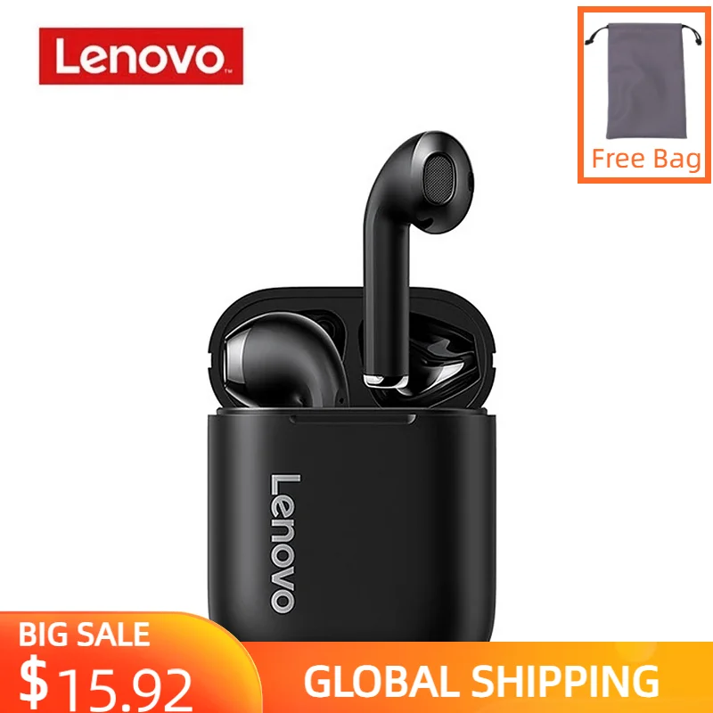 

Lenovo LP2 TWS Earbuds LivePods Bluetooth 5.0 Ture Wireless Stereo Headphones IPX5 Life Waterproof In-Ear Headset for Sport Game