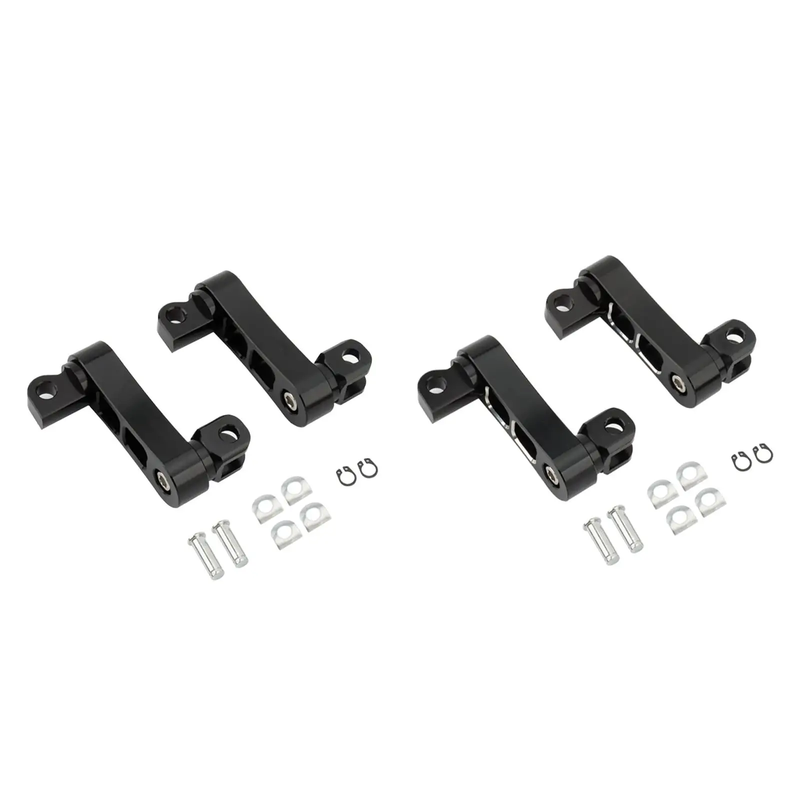 

Motorcycle Passenger Footpegs Extensions 500264235A2 Professional Adjustable
