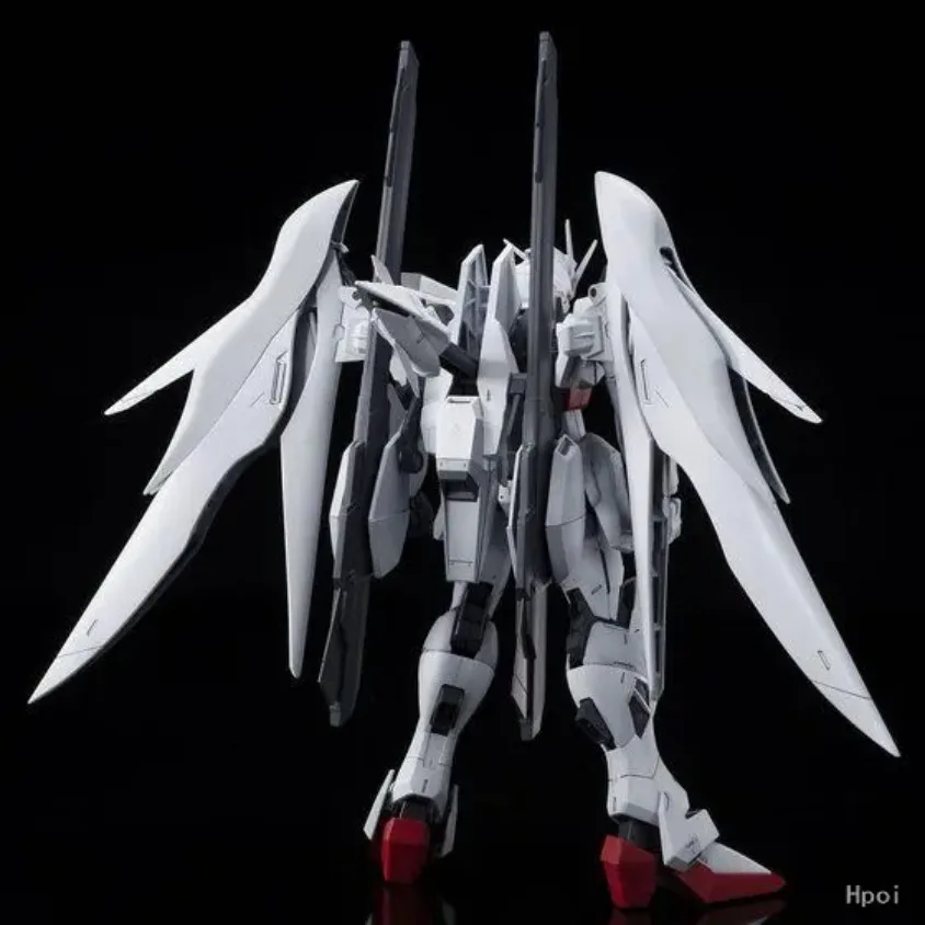 Фото Коллекционная сборная модель Bandai MG ZGMF-X56S Impulse Gundam Blanche: Фигурка Гандама из аниме SEED, подарок для фанатов №4