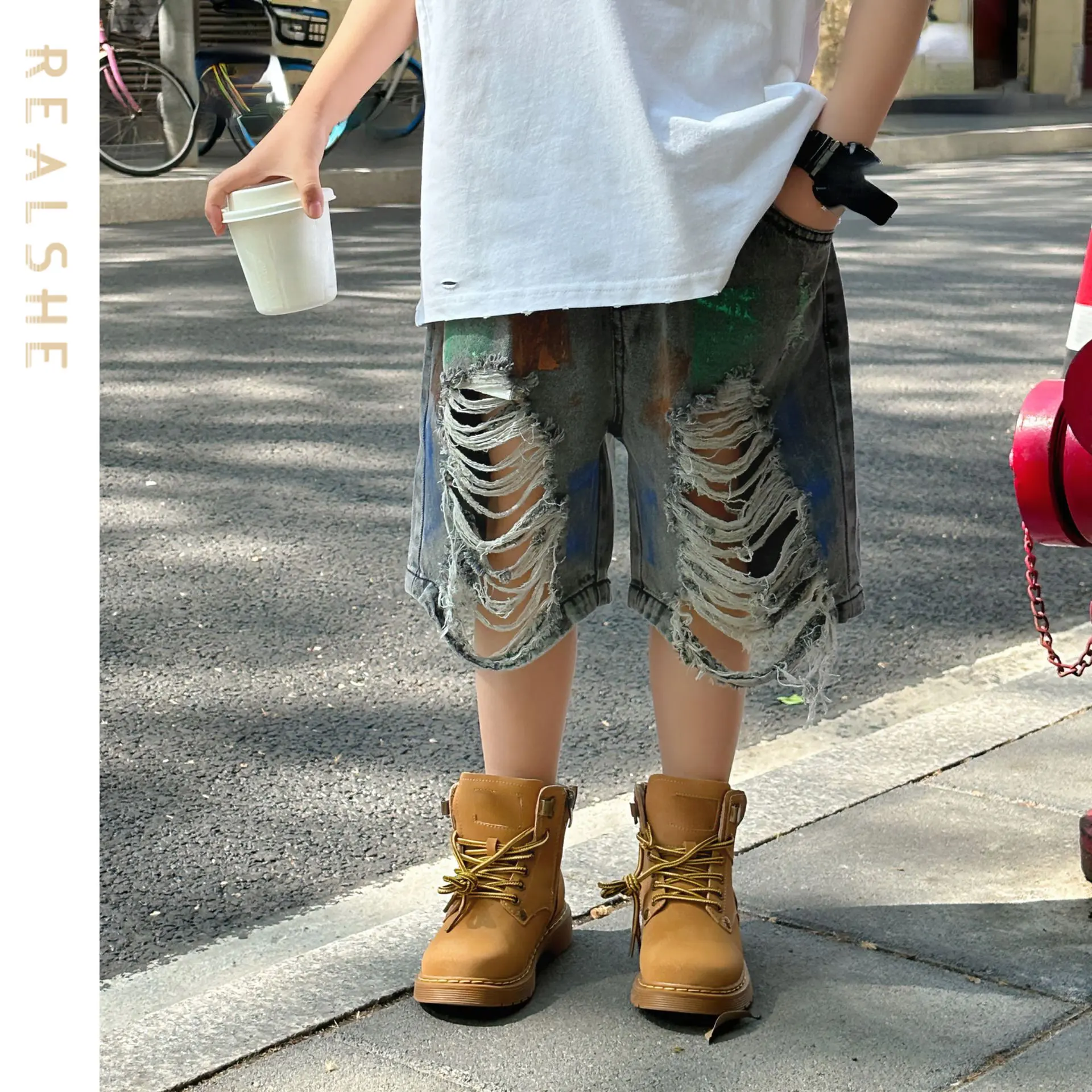 

2023 New Summer Baby Boys Clothes Fashion Children Shorts Toddler Costume Infant Clothing Kids Short Pants for Boys