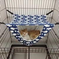 small pet hammock cat cage hammock double cat house kitten tent chinchilla squirrel bed cat litter cat cage pet supplies