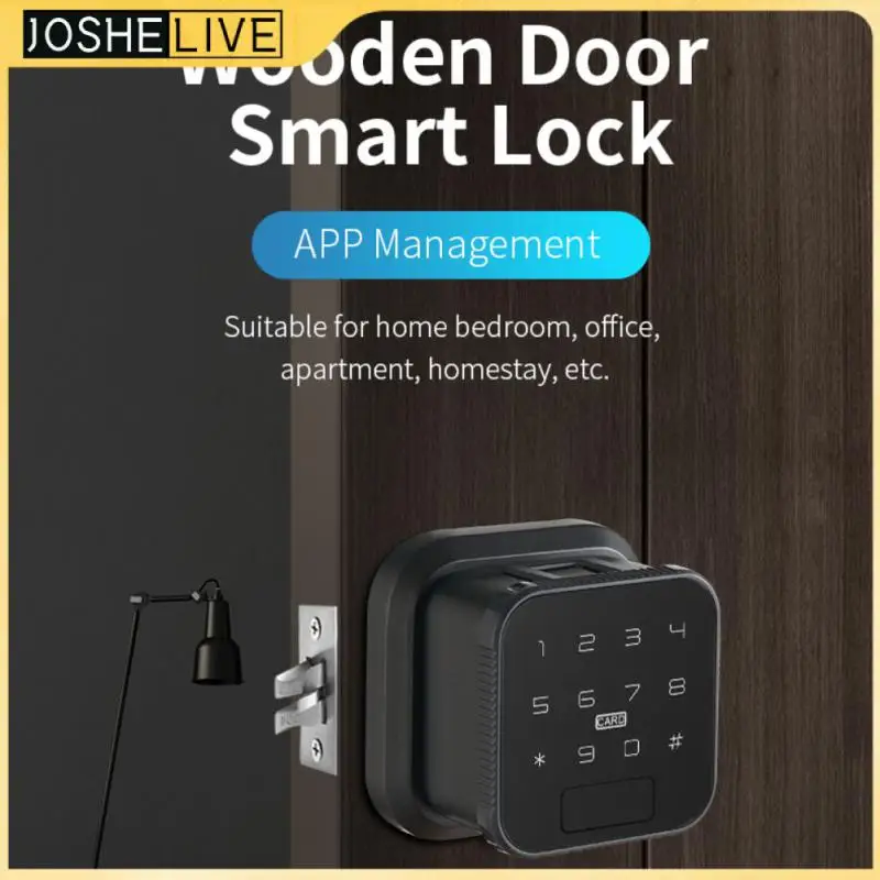 

5 Unlocking Methods Electronic Lock App Remote Control Password Smart Door Lock Smart Home Smart Ball Fingerprint Tuya