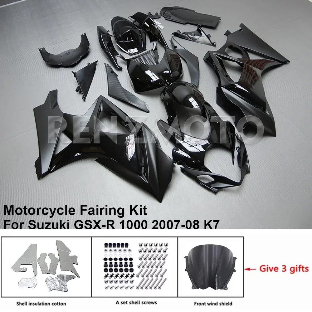 ka do motocykla zestaw owiewek z tworzywa sztucznego Suzuki GSXR GSX-R 1000 2007-08 K7 akcesoria nadwozie wtryskowe S1007-119a