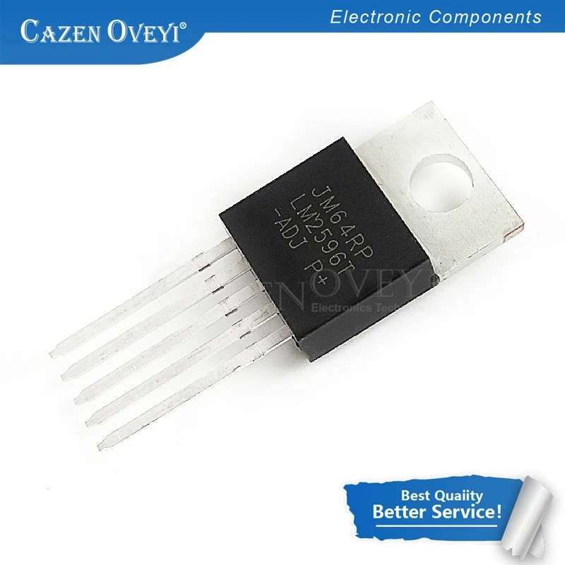 10pcs/lot LM2596T-ADJ LM2596 LM2596T Voltage Regulators - Switng 150 KHZ 3A EP-DOWN VLTG REG In Stock