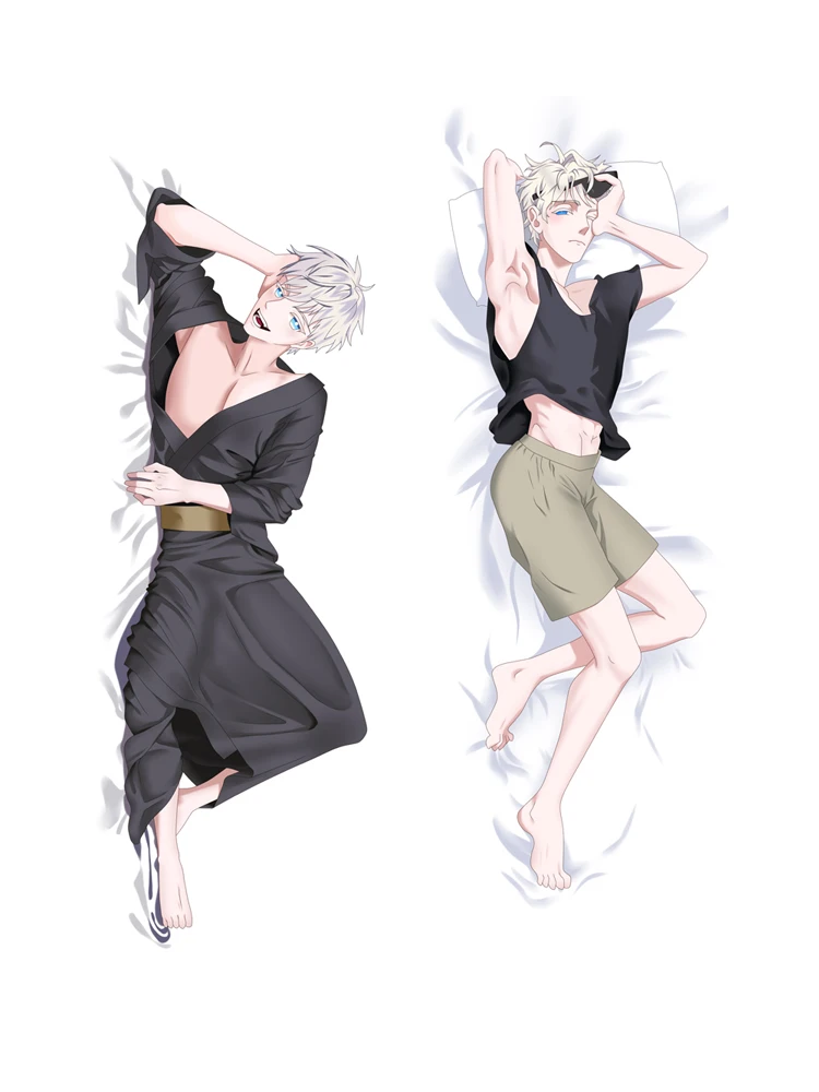 

Japan Anime Body Pillow Cover Jujutsu Kaisen Printing Hugging Dakimakura Sexy boy Girl Long Throw Bedding Pillowcase
