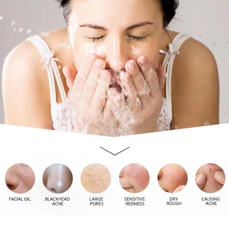 60ml Exfoliating Mousse Peeling Gel Face Scrub Deep Cream Moisturizing Care Skin Smooth Exfoliator Cleaning Remove | Красота и