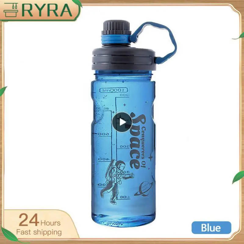 1~10PCS 1100/1500/2000/3000ml Water Cup Portable Sports Large Capacity Water Bottle Drinkware Drinking Cup Explosion-proof