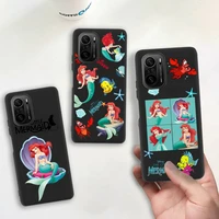 the little mermaid princess alice phone case for redmi 9a 8a note 11 10 9 8 8t redmi 9 k20 k30 k40 pro max silicone soft cover