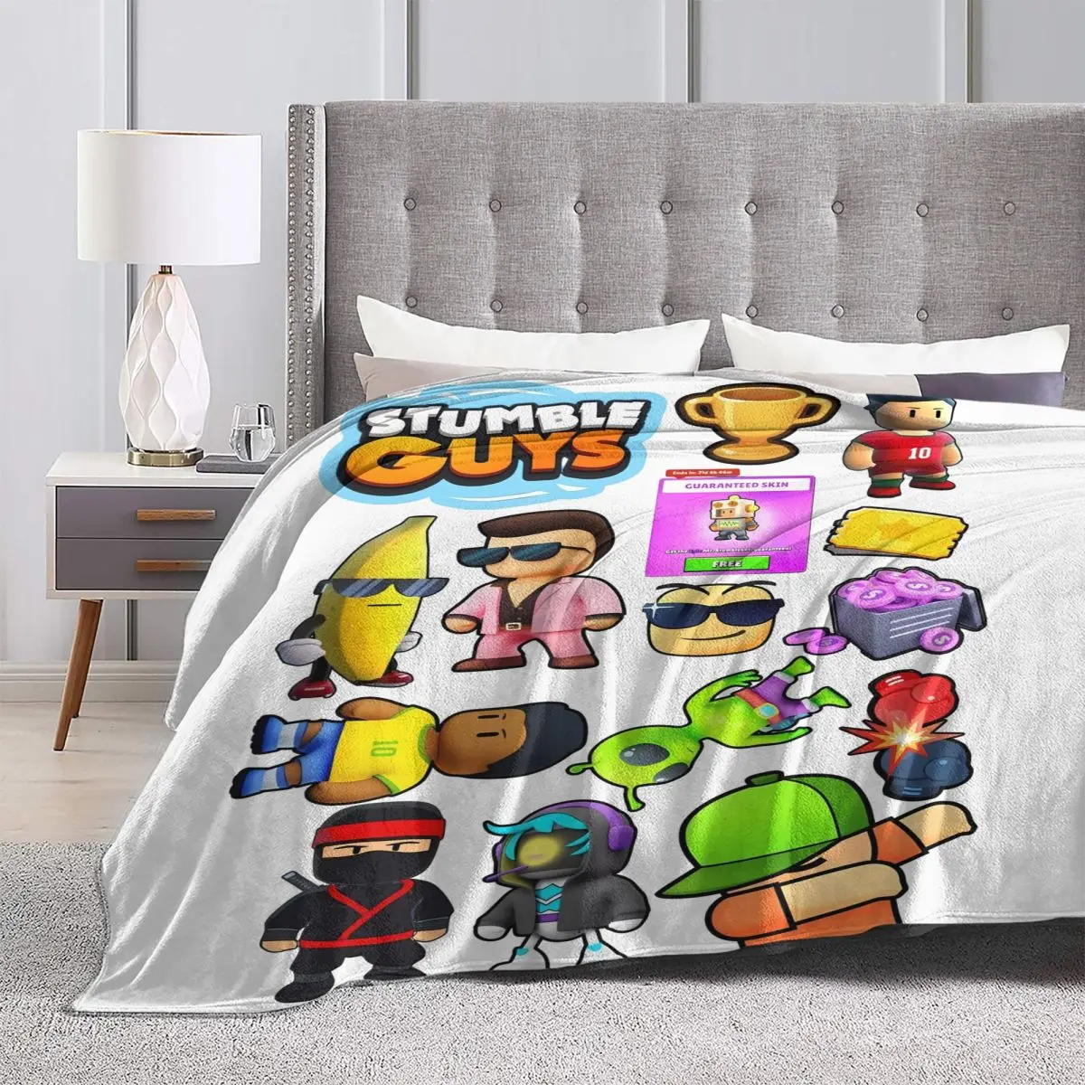 Теплое мягкое одеяло для кемпинга плюшевое с принтом диван стул фланелевое