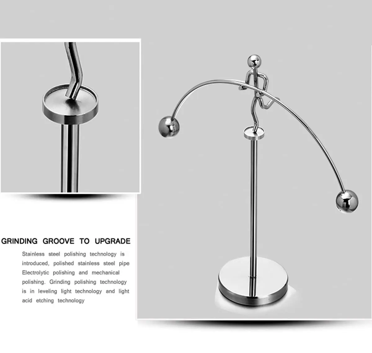 Динамический Баланс Железный Человек Миниатюрный Орнамент Металлический