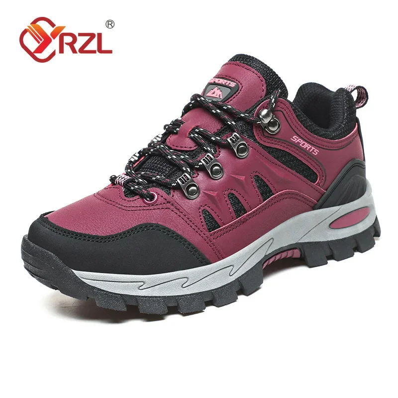 YRZL/женские ботинки мужская осенне-зимняя обувь из искусственной кожи мужские