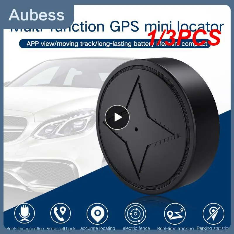 

1/3PCS Tracker Strong Magnetic Car Vehicle Tracking Anti-lost Anti-theft Device Mini Portable Precise Positioning GPS Locator