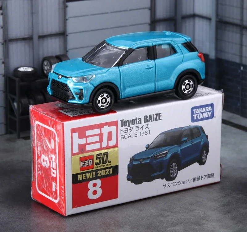 TOMY Toyota RAIZE внедорожник легкосплавный автомобиль литье под давлением и игрушечный