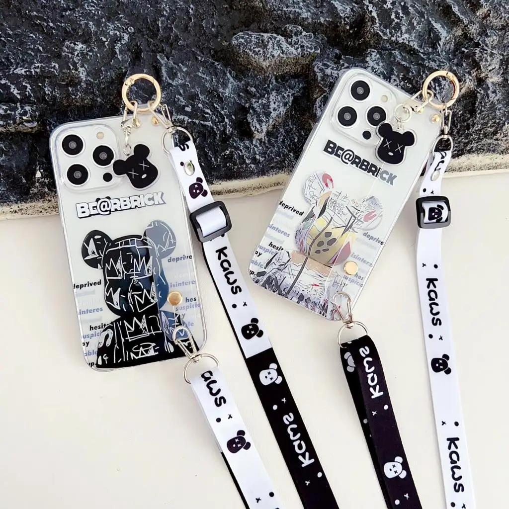 Чехол с ремешком на запястье для Huawei Y9 Y7 Y6 Y5 Y8P Y9Prime Y9s Y7A Y90 Y70 Y5P Y6P Y61