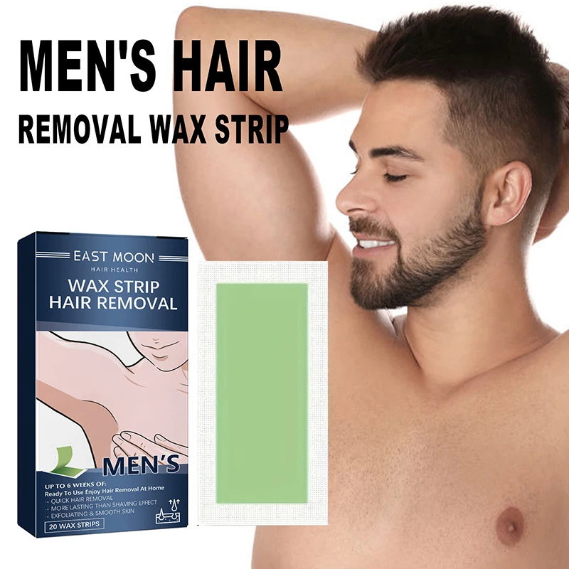 20 шт./кор. восковые полоски для депиляции удаления волос восковая бумага