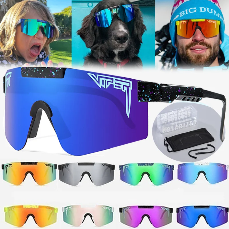 Gafas deportivas polarizadas para hombre y mujer, lentes de sol polarizadas para exteriores, ciclismo, pesca, escalada, espejo, UV400