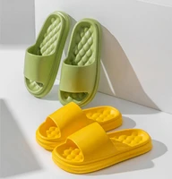 soft sofa slippers women men summer shoes thick sole couples indoor bathroom slides female male home shower platform slipper