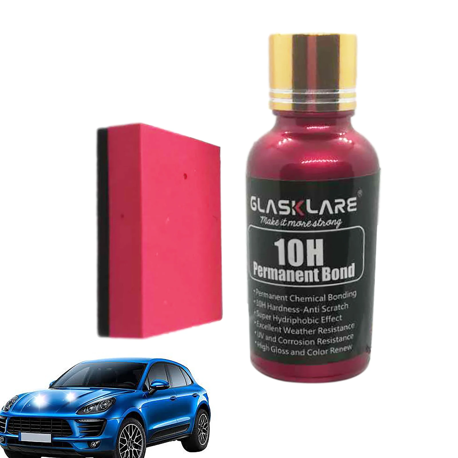 Hydrophobic Coating Car Polish Form High-gloss Effect Waterproof Durable Protective Layer Nanomaterial Paint Protective Foil For