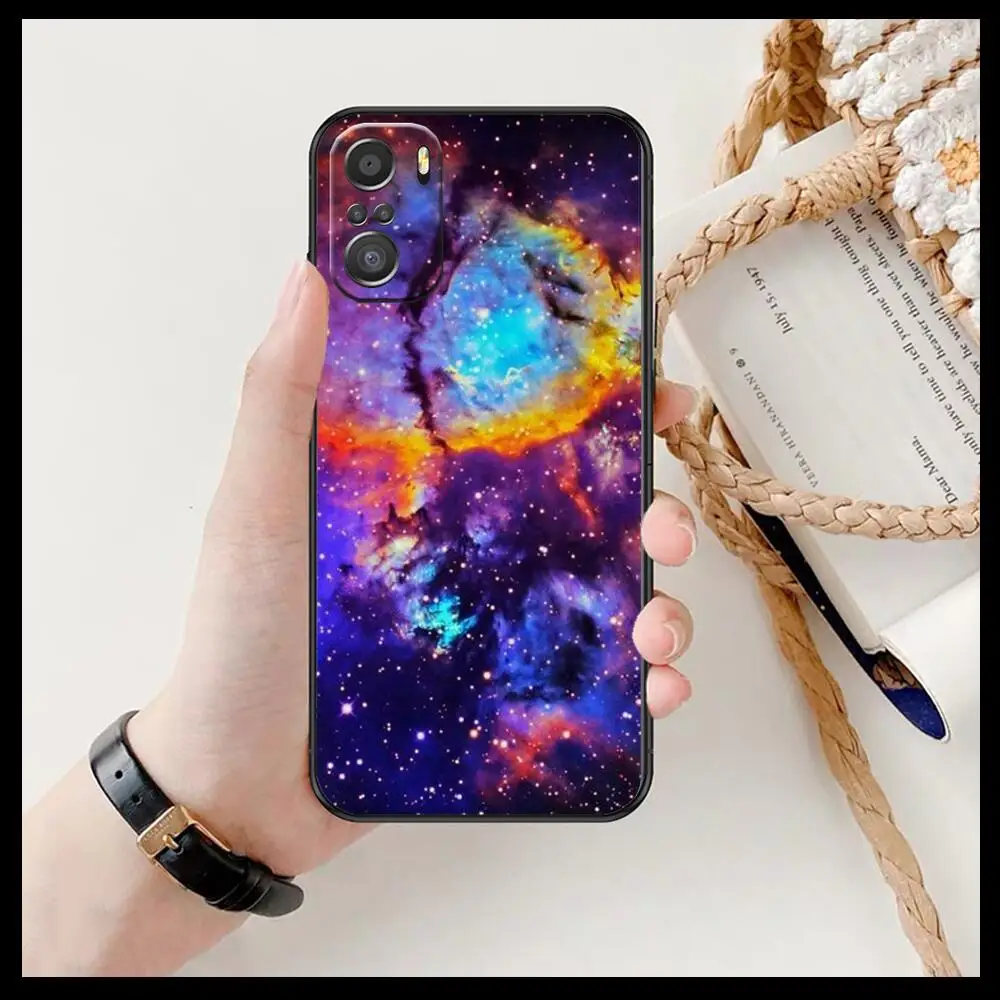 Чехол для телефона cosmic galaxy xiaomi redmi 11 Lite pro Ultra 10 9 8 MIX 4 FOLD 10T Черный силиконовый чехол