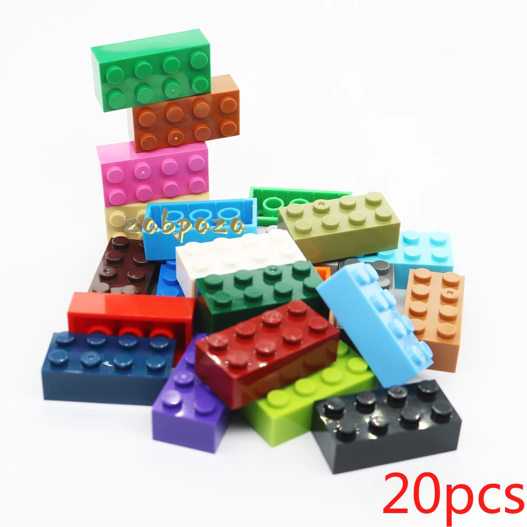 Детский конструктор MOC 3001 2x4 20 шт