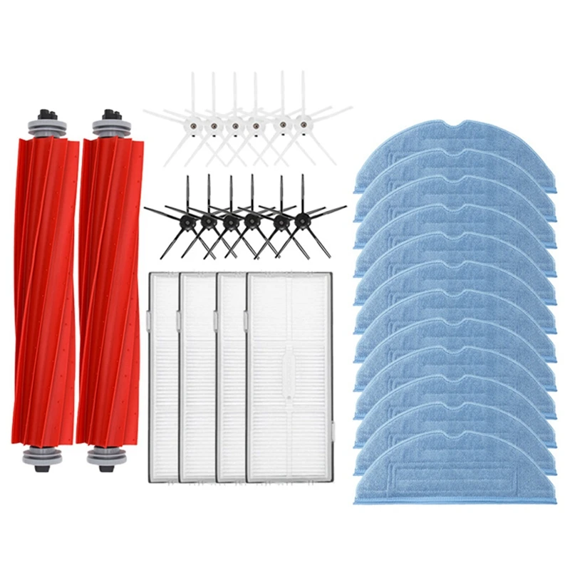 

For Roborock S7 S70 S75 S7max S7 Maxv Ultra T7S Plus S7 Pro Ultra Main Brush Hepa Filter Mops Vacuum Cleaner Parts
