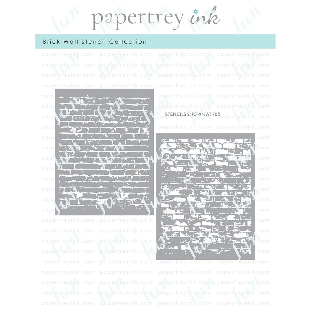 

2022 New Brick Wall Stencils Collection for Diy Scrapbooking Crafts Cut Stencils Maker Photo Album Template Handmade Decoration