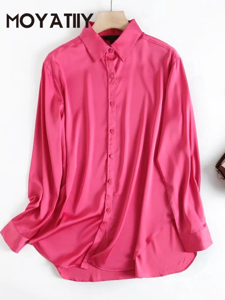 Купить Блузку Женскую С Длинным Рукавом Атласную