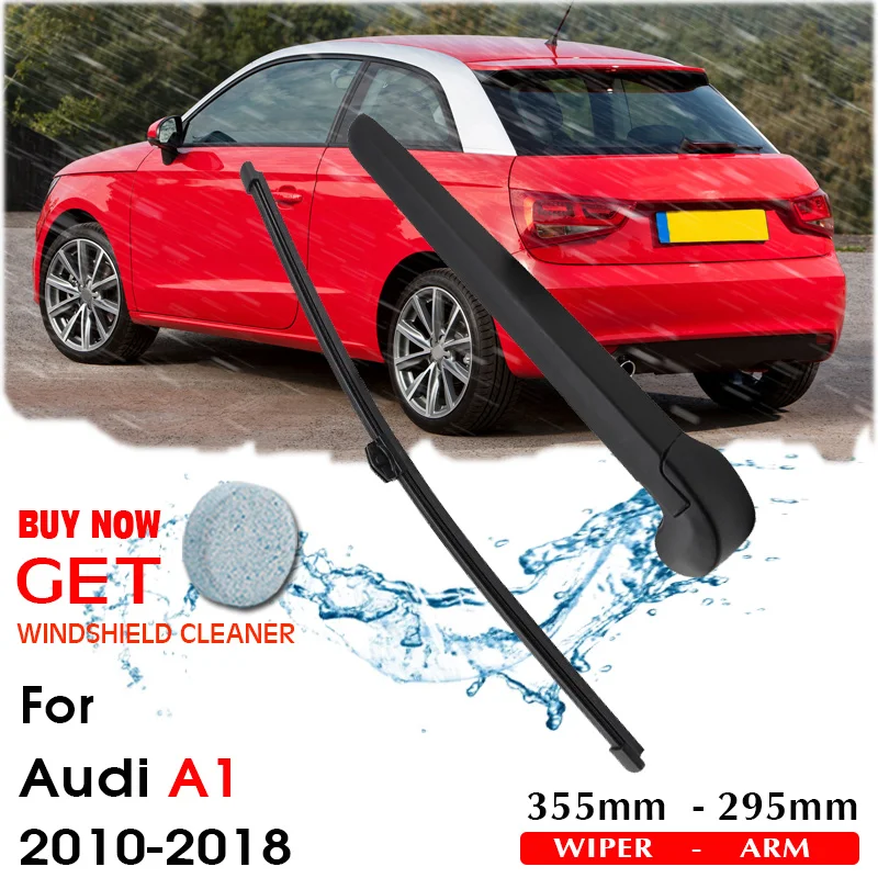 

Car Wiper Blade Rear Back Window Windscreen Windshield Wipers For Audi A1 Hatchback 355 mm 2010-2018 Auto Accessories