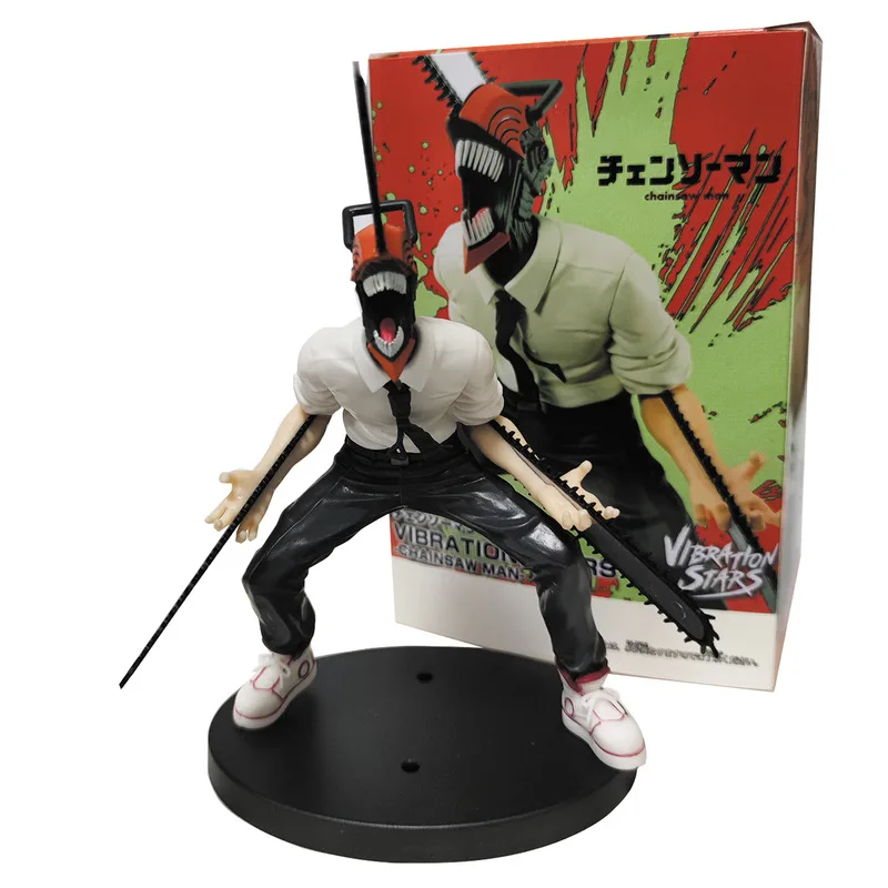 

18.5cm Chainsaw Man Denji Figurine Anime Pvc Statue Model Doll Collectible Toys Birthday And Christmas Gifts For Good Friends