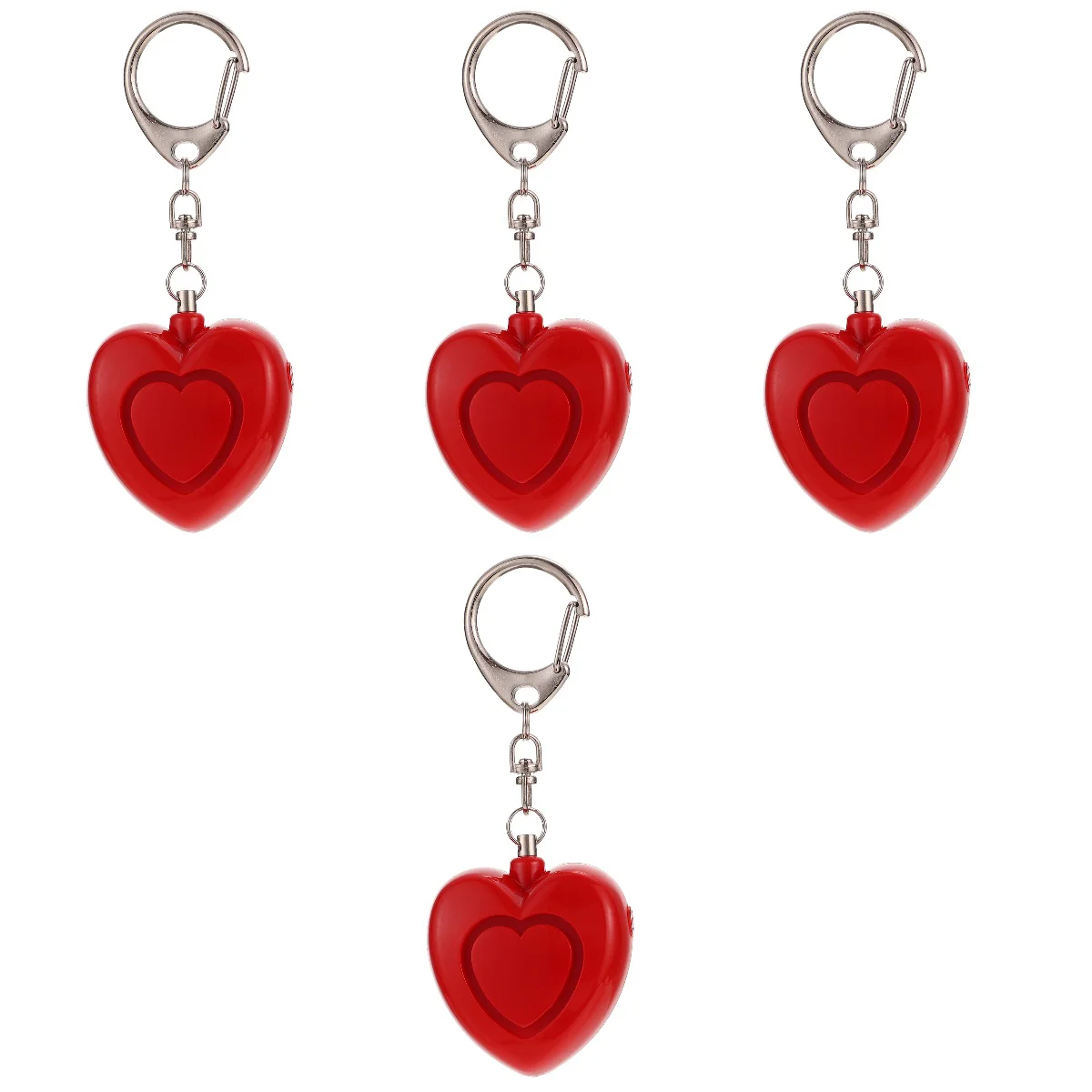 

4pcs Emergency Alarm with Defense Keychain for Children Elderly