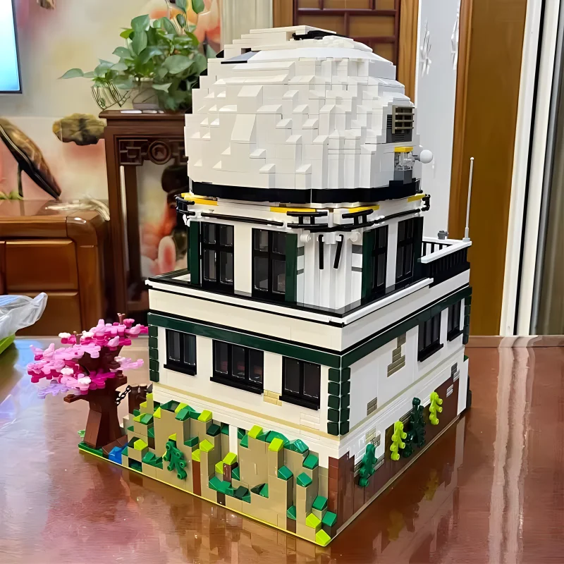 Новинка Panbo 7703 совместимый с 910027 обсерватория горного вида Модульные