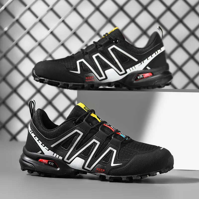 Big Size Outdoor sports shoes hiking shoes large size men's running shoes breathable sports casual shoes