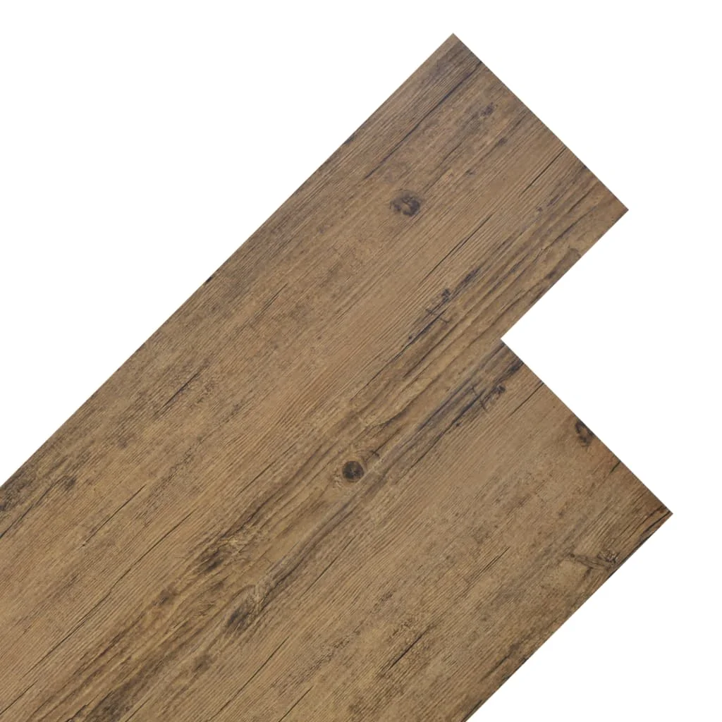 

Flooring Planks, PVC Decking Boards & Tiles, Home Decoration Walnut Brown 5.26 ㎡ 2mm