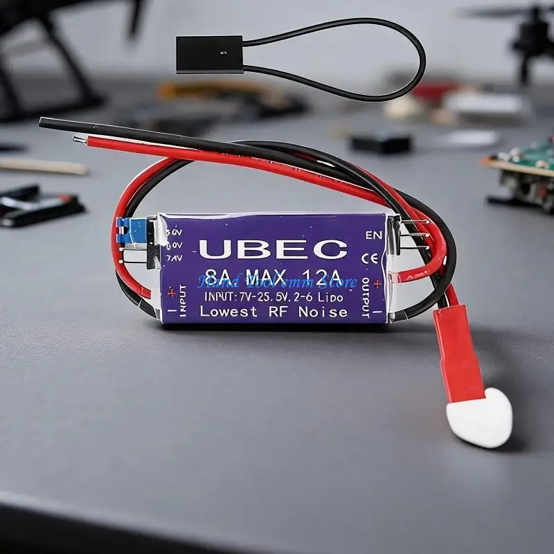 Фото H37F Модуль регулирования мощности UBEC для использования в модели приемника, вход 7–25,5 В с выходом 5 В/6 В. Задачи по выбору №1
