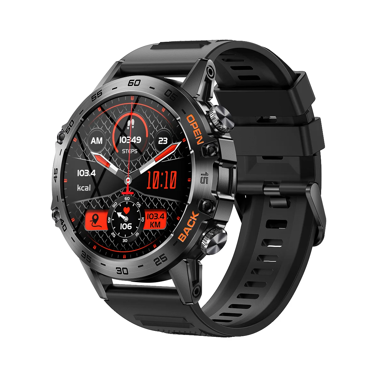 

2023 New Hot Smart Watch Men 2023 K52 Smart Watches Women 100 Sports Modes Bluetooth Call Health Monitor 400mah 1.39Inch Fashion