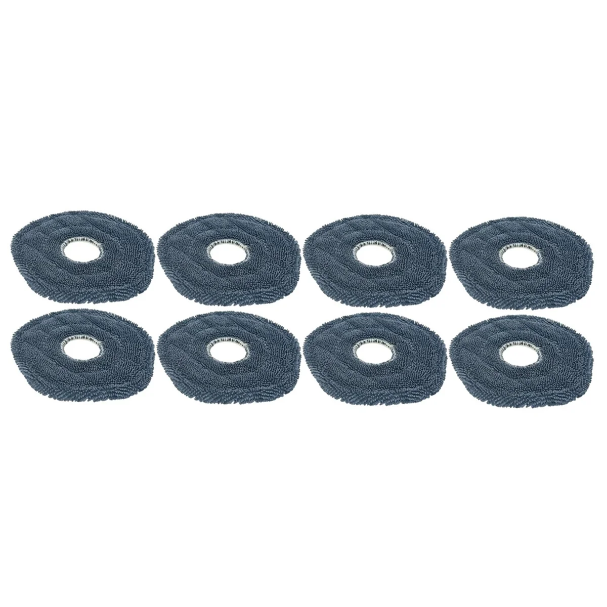 8 шт. моющиеся тряпки для вакуумной швабры Eufy X10 Pro Omni X8/X8pro X9 робот-пылесос мягкая