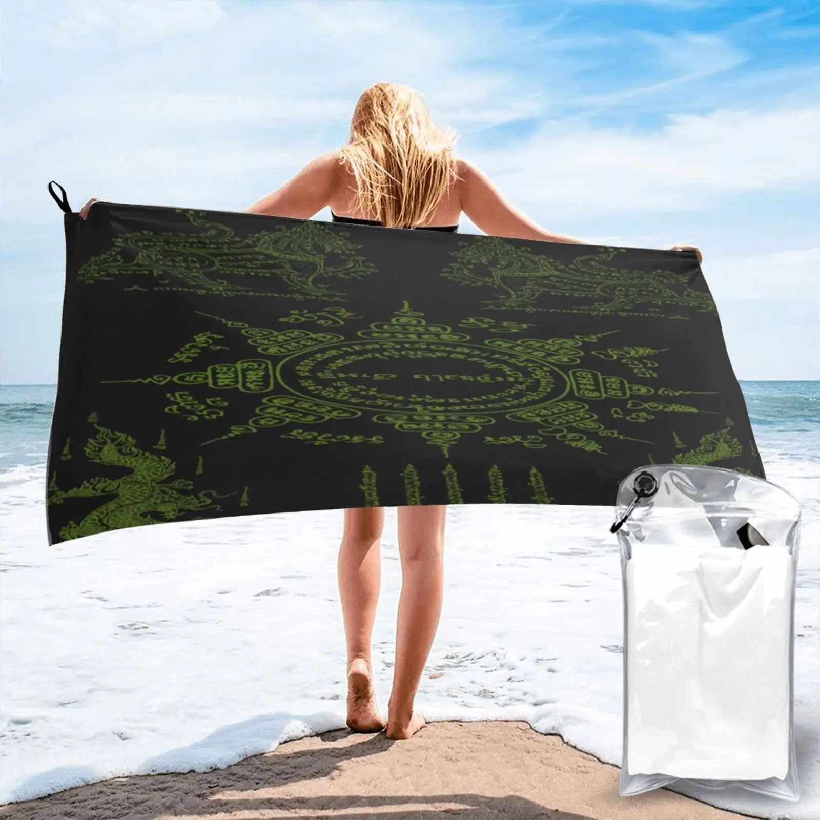 

Пляжное полотенце Muay Thai в бразильском стиле для джиу-джитсу, банный халат, женское полотенце, банное пляжное полотенце из микрофибры, пляжно...